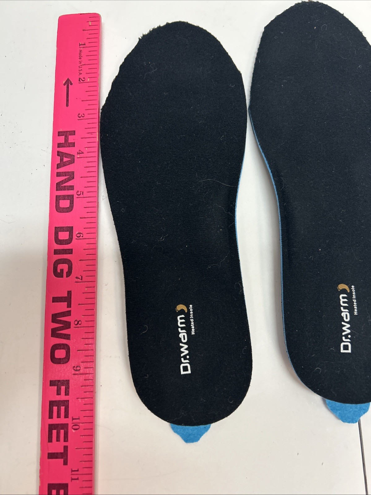 Dr.Warm Rechargeable Heated Insole with Remote Control Switch Wireless Therma...