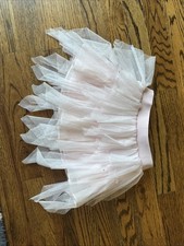 Girls dance Skirt Sparkles Netting Samara Brand.  Size 4T. Soft pink.