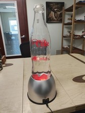 21&rdquo; Coca-Cola Lighted Bubbler Lava Style Lamp Tested Has Issues As Is