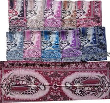 Set Of 4 X de Guadalupe pashmina Women Virgin Mary Catholic red scarf shawls