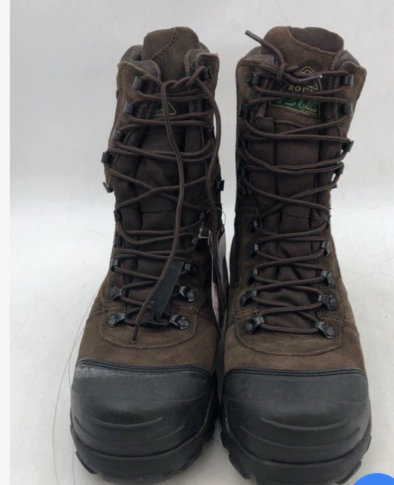 Botas Rocky Hombre Exterior Marrón Resistente al Agua NUEVAS Foto 3 de 4