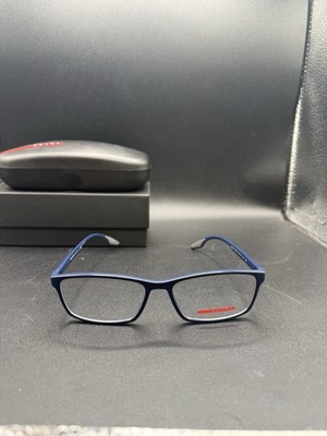 Prada Linea Rossa PS 04MV Matte Blue Glasses 56-16-145