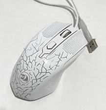 Redragon S107 Gaming Mouse - White (/RT6-19704-S107-MOUSE-UG)