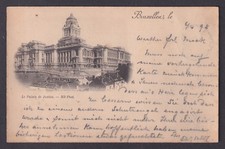 Vintage Postcard Belgium Brussels Palace of Justice 1898