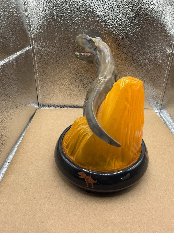 Jurassic World Park Nightlight Dinosaurio T Rex Night Light Volcano One Touch Foto 3 de 4
