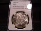 1884-O MS64 Morgan Silver Dollar NGC Certified