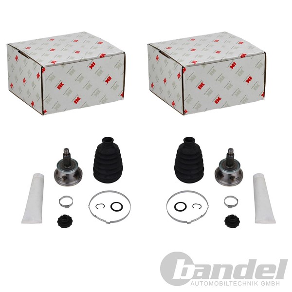 2X NK Antriebswellengelenk Satz Radseitig Li+Re Passend FüR Skoda Fabia VW FOX P-image