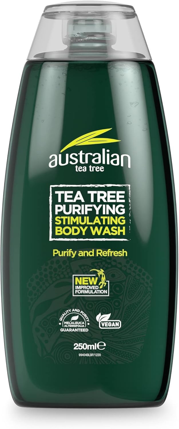 Australian Tea Tree Body Wash, Purifying, Natural, Vegan, Cruelty Free, Paraben