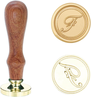 Siegelstempel Initialen F 25Mm Wachssiegel Stempel FüR Einladungen Zur Hochzeit