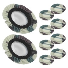 10 Pcs Fabric Headphones Ear Covers Protective for Pad Protectors Earpads