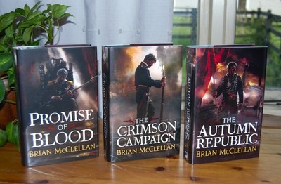 Powder Mage Trilogy by Brian McClellan - TBB - Signed & Numbered NEW & UNREAD