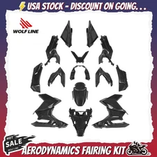 WOLFLINE Bodywork Fairings Kit For Honda ADV 160 2023-2025 2024 Unpainted ABS