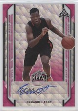 2021-22 Leaf Metal Pink Wave 11/20 Emmanuel Akot #BA-EA1 Auto 0nr3