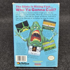 Ghostbusters II (NES) - Authentic CIB Great Condition