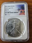 CALIFORNIA 2020 American Silver Eagle CALIFORNIA State Series $1 NGC MS70