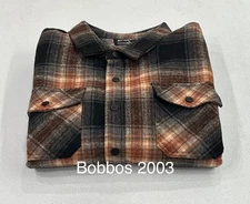 Dakine Men's Snap Closure Bonded Shirt Jacket, Black, Size L