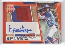 2022 Panini Elite Extra Edition Orange 20/149 Fraylin Severino #DMS-FS Auto 14ij