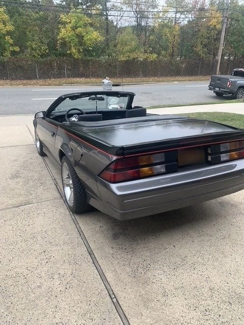 1988 Chevrolet Camaro RS 2dr кабриолет запасной номер 9701958 - Изображение 4 из 4
