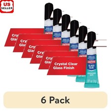 6 Pack Glass Adhesive Clear Fast Drying Waterproof Cyanoacrylate Glue 2g Tube US