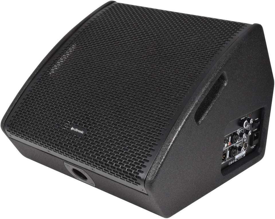 Citronic CM12A 12" Active Wedge Monitor Foldback Speaker 600W Pro Audio - Image 2 of 4