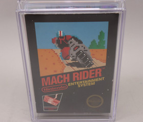 Mach Rider Nintendo NES 1987 CIB Complete in Box CGC Graded 8.0 w/9.6 Cart!