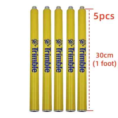 5PCS NEW TRIMBLE GPS SURVEYING POLE 30CM(1 Foot) GPS ANTENNA EXTEND SECTION