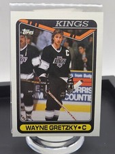 Wayne Gretzky 1990 Topps RARE ERROR CARD! 13102 Assists!