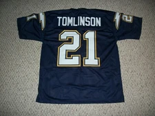 LaDAINIAN TOMLINSON Unsigned Custom San Diego Sewn New Jersey S-3XL All Colors