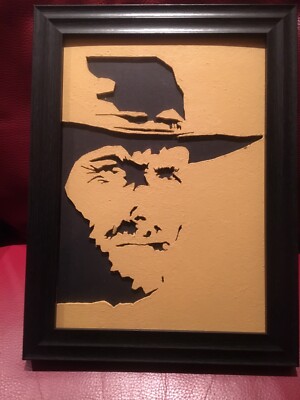 Clint Eastwood Schauspieler Western Dekupiersäge Bild