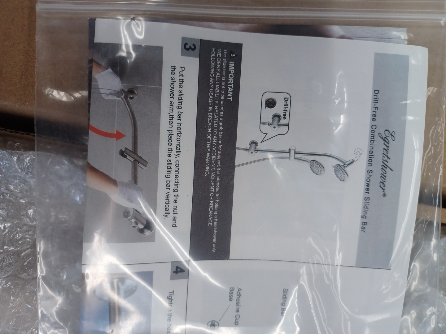 Egretshower Handheld Shower &Rain Shower Combo eBay