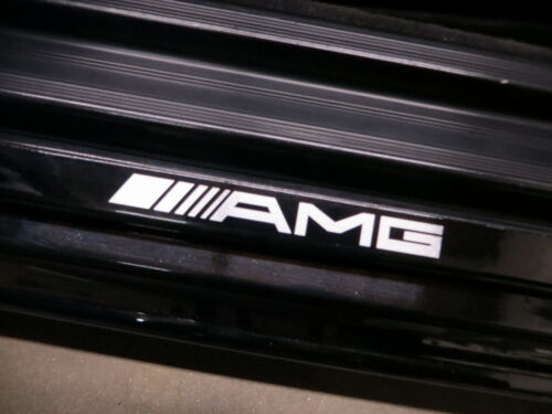 (2 pièces) AMG insigne de porte autocollant MERCEDES AMG - Photo 1/1