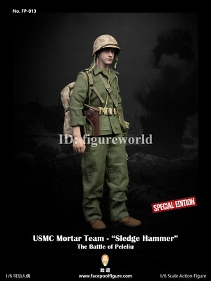 Facepoolfigure FP013B 1/6 The Pacific USMC Mortar Team Eugene
