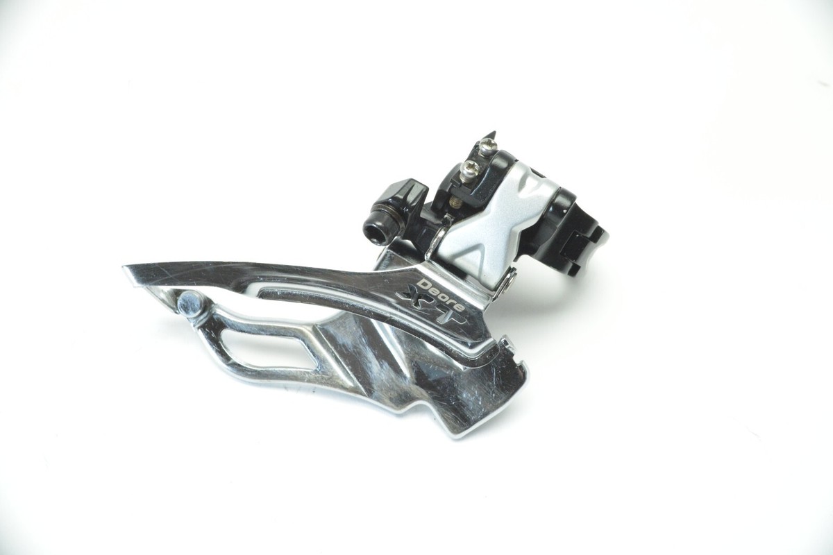 SHIMANO DEORE XT BICYCLE DUAL PULL TRIPLE FRONT DERAILLEUR 34.9 MM