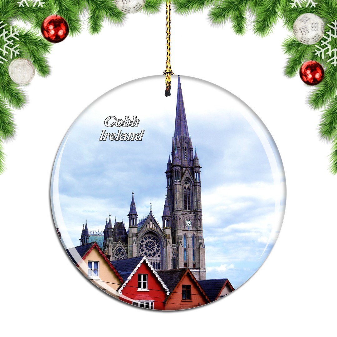 Ireland Cobh Cathedral Christmas Ornament – Travel Souvenir Keepsake