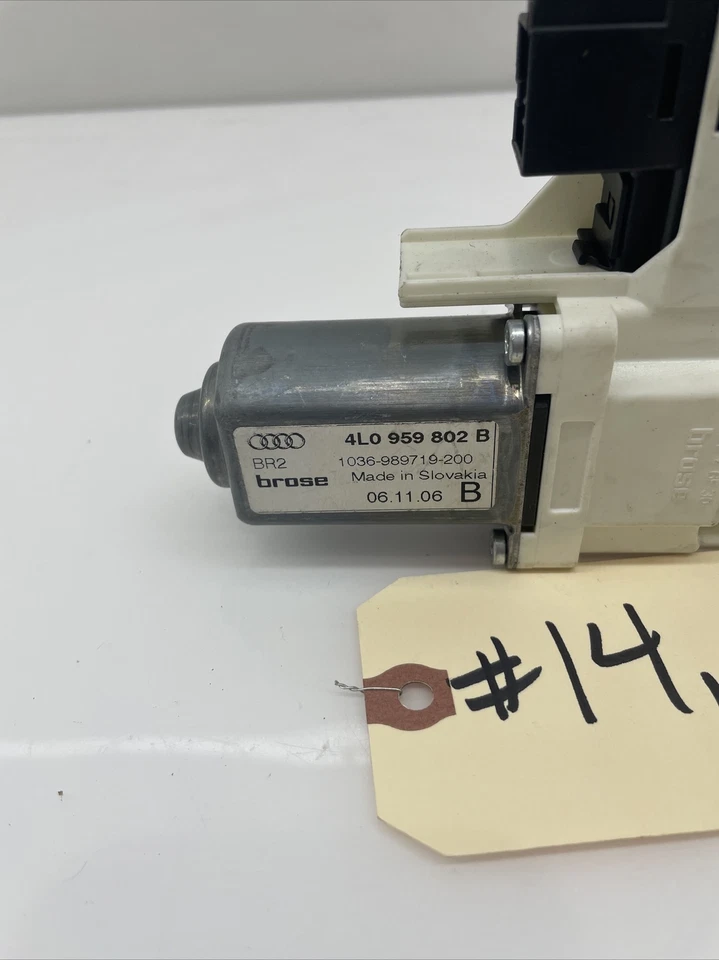 Audi Q7 2007-2015 4L ventana eléctrica motor regulador delantero trasero derecho 4L0959802B Foto 2 de 4