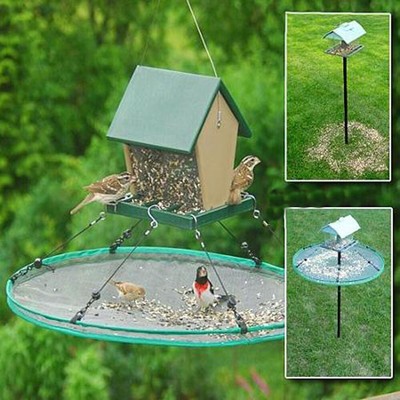 Bird Feeder Seed Catcher Save Bird Seed For Hanging Or Pole Mount
