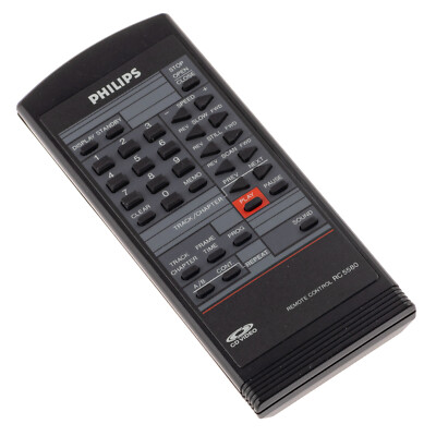Original Philips RC 5580 Fernbedienung für MDP-212 CD Player / geprüft