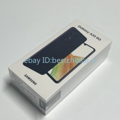Samsung Galaxy A33 5G Dual SIM 6GB/128GB Unopened Multicolor Unlocked 5000mAh