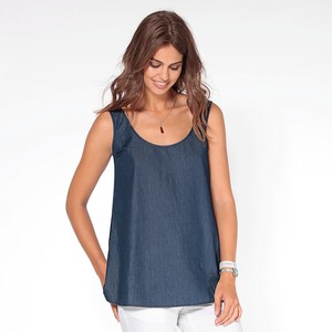 blusas sin manga mujer