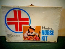 NEW VINTAGE 1969 HASBRO NURSE KIT FACTORY SEALED