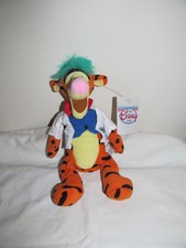Vintage Disney Store Mini Bean Bag Mad Scientist Tigger 9" NOS