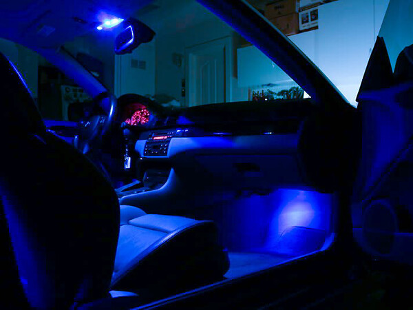 IJDMTOY 20000K Ultra Blue 8-SMD T10 LED Bulbs – Super Bright Parking Lights (168 194 2825 W5W)