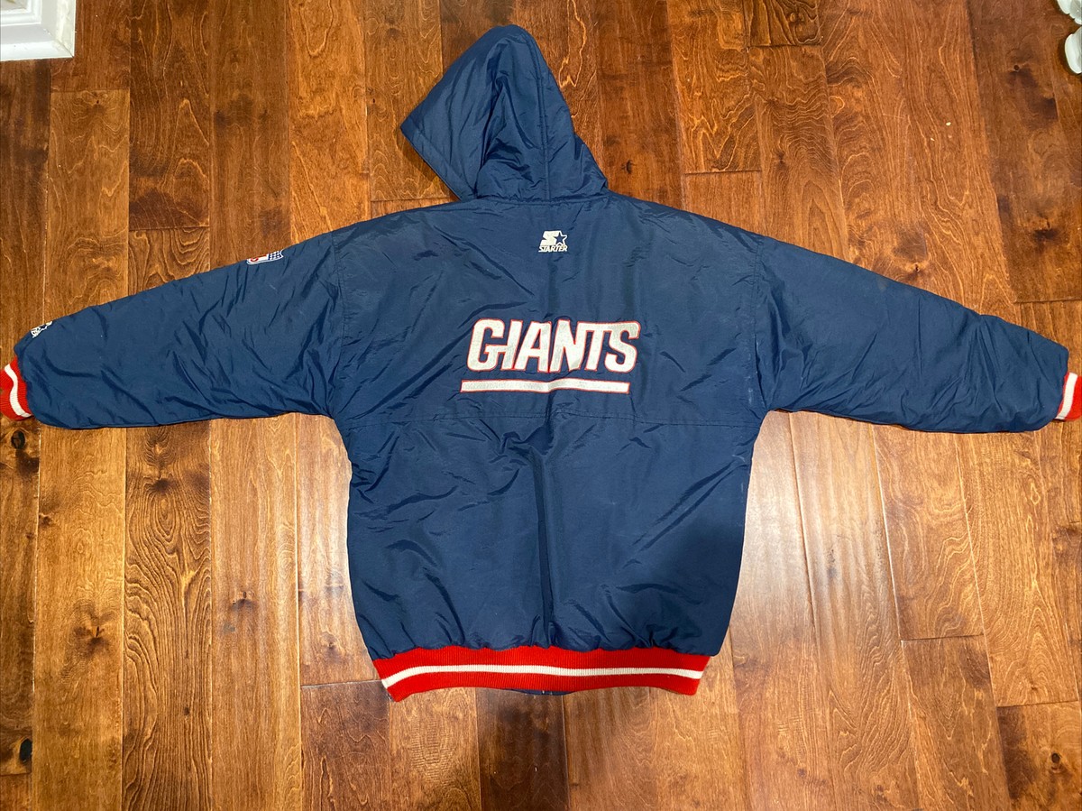 Starter NFL Giants ジャケット Lサイズ STARTER - L☆古着 スターター STARTER 長袖 ナイロン