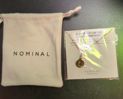 Muslim 18k Gold Plated Arabic Letter O,A, Or U Necklace Jewelry US