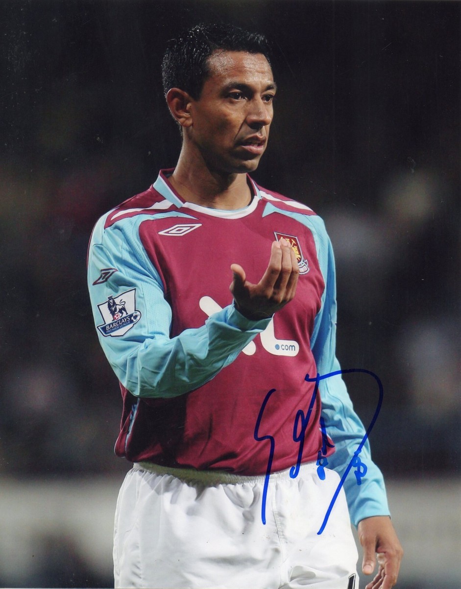 Nolberto Solano (West Ham United) signed 10 x 8 photo | eBay