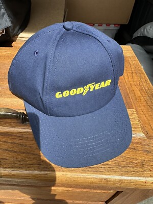 VINTAGE New Goodyear Blue Trucker Hat Made In USA, Mesh  display picture 2
