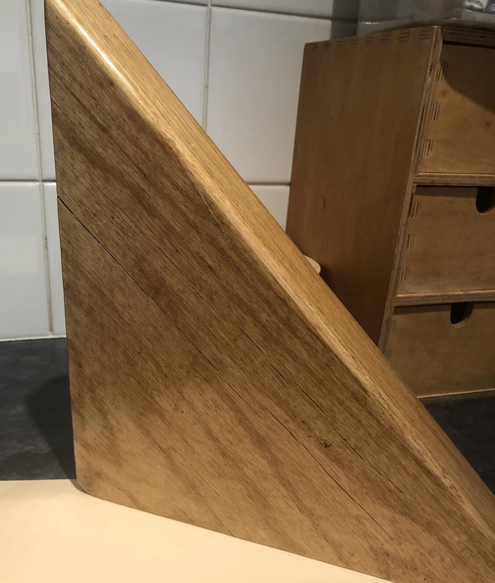 Solid oak 2024 corner bookcase