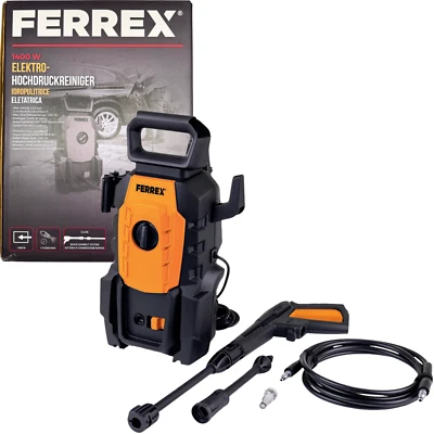 FERREX® Elektro Hochdruckreiniger 1400W 110bar 390l/h NEU & OVP 2025