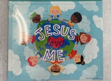 Jesus loves Me  20 piece puzzle  Sunday school teacher supply