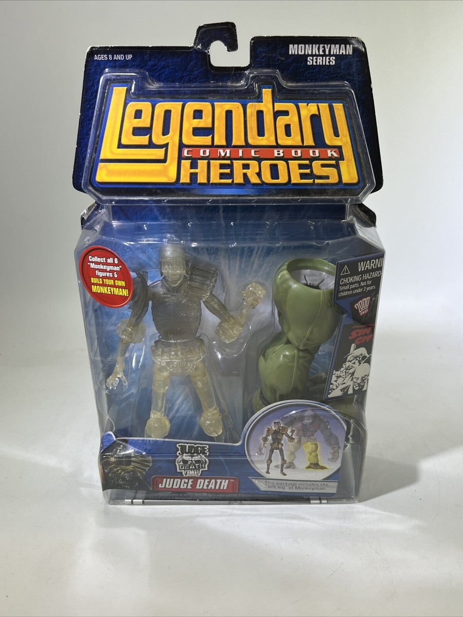 Toy Biz Legendary Comic Book Heroes Judge Death Clear Variant
